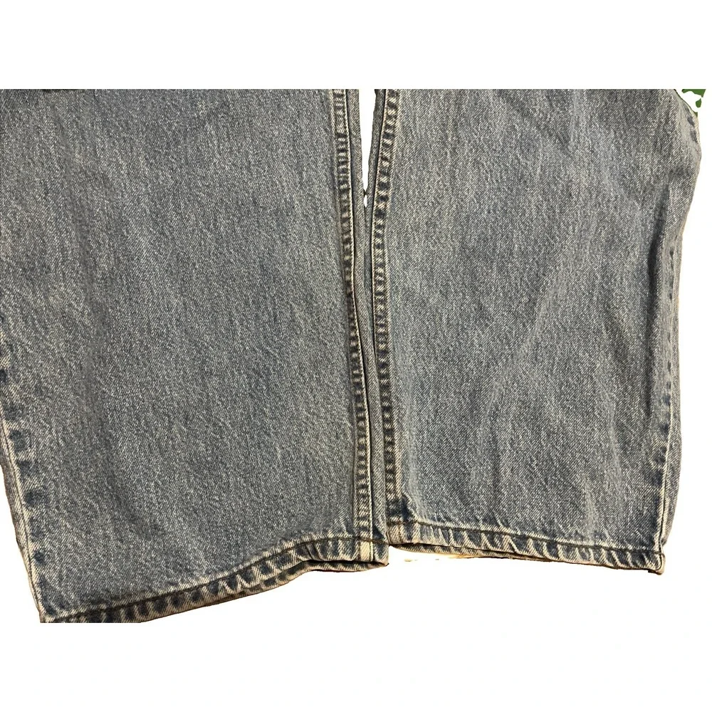 VTG 90s Levi's SilverTab Baggy Jeans  Men's 42x32 Medium Wash Skater Y2K Denim